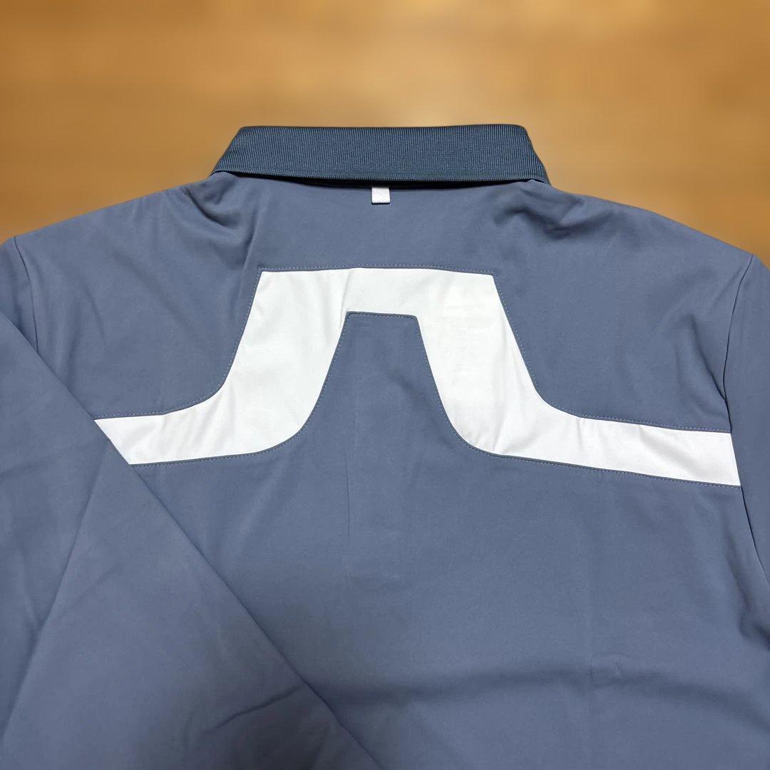 ☆新品☆J.Lindeberg ジェイリンドバーグ　グレー 長袖ポロシャツXXL
