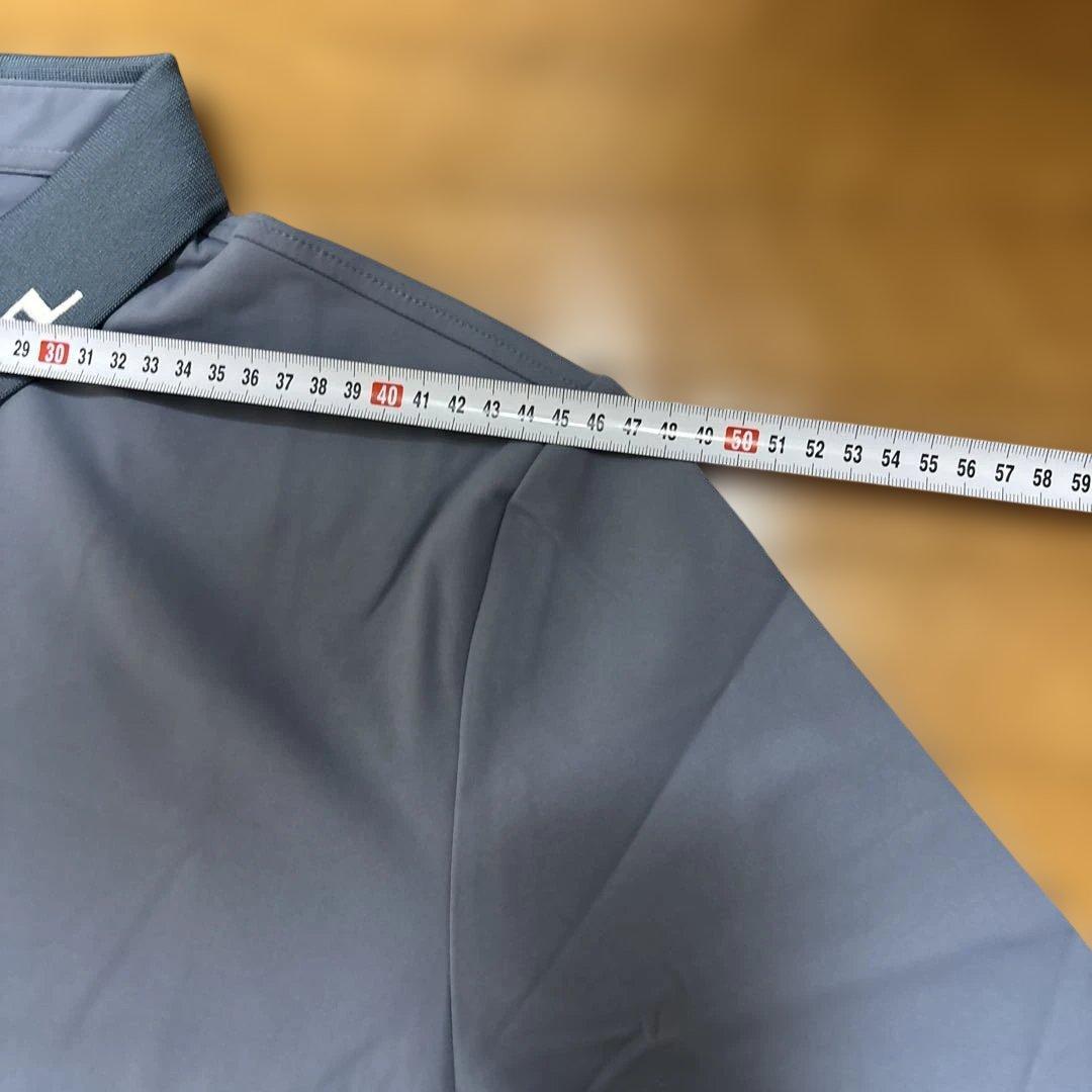 ☆新品☆J.Lindeberg ジェイリンドバーグ　グレー 長袖ポロシャツXXL