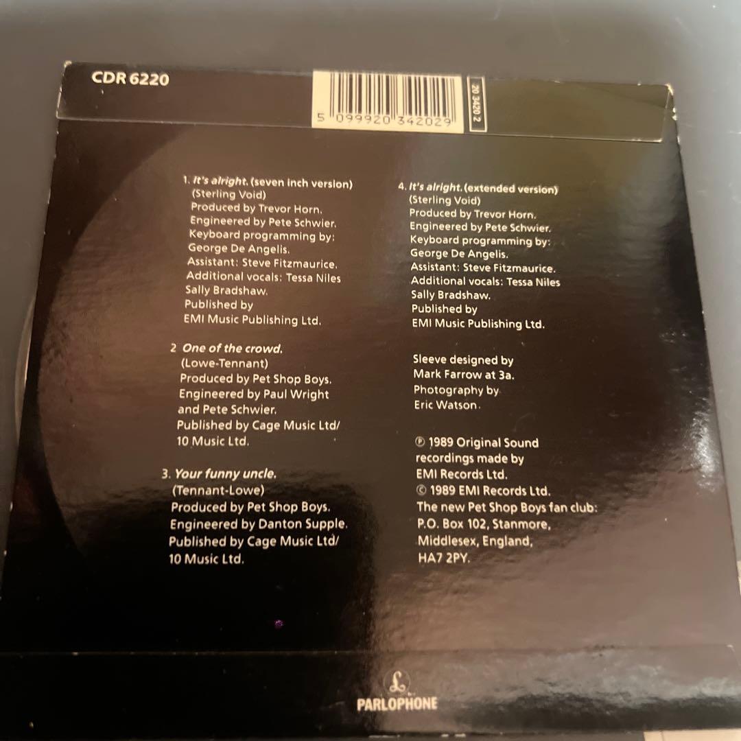 Pet Shop Boys シングル計7枚