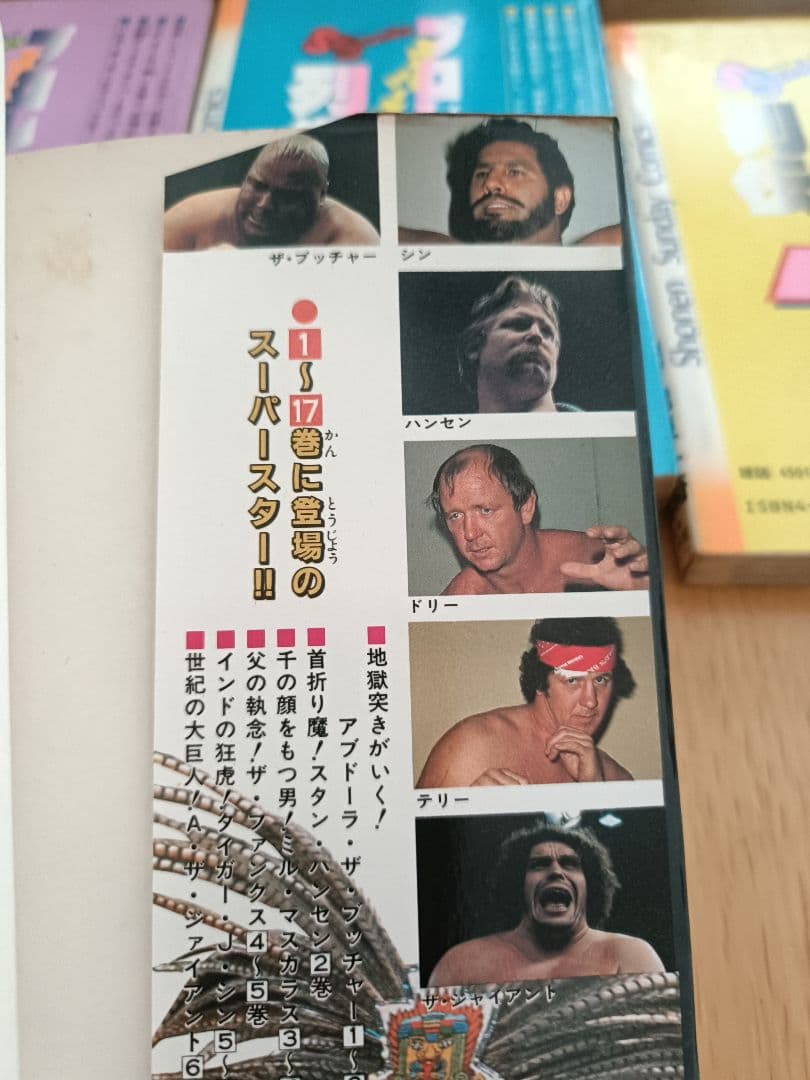 プロレススーパースター列伝　全17巻