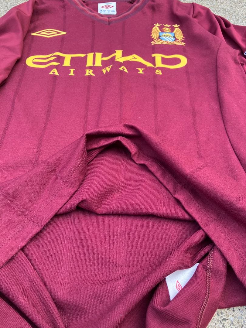 【入手困難】アンブロxマンチェスターシティ アウェイユニフォーム　L