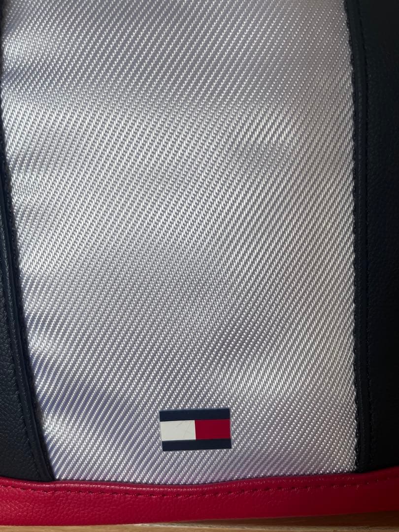 価格更新 トミーヒルフィガー カートバッグ ネイビー/ホワイト/レッド