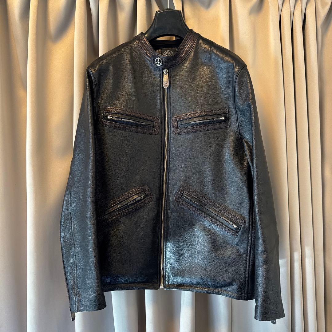 PORTER CLASSIC ライダース SASHIKO LOVE限定品