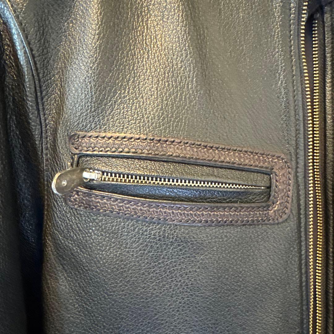 PORTER CLASSIC ライダース SASHIKO LOVE限定品