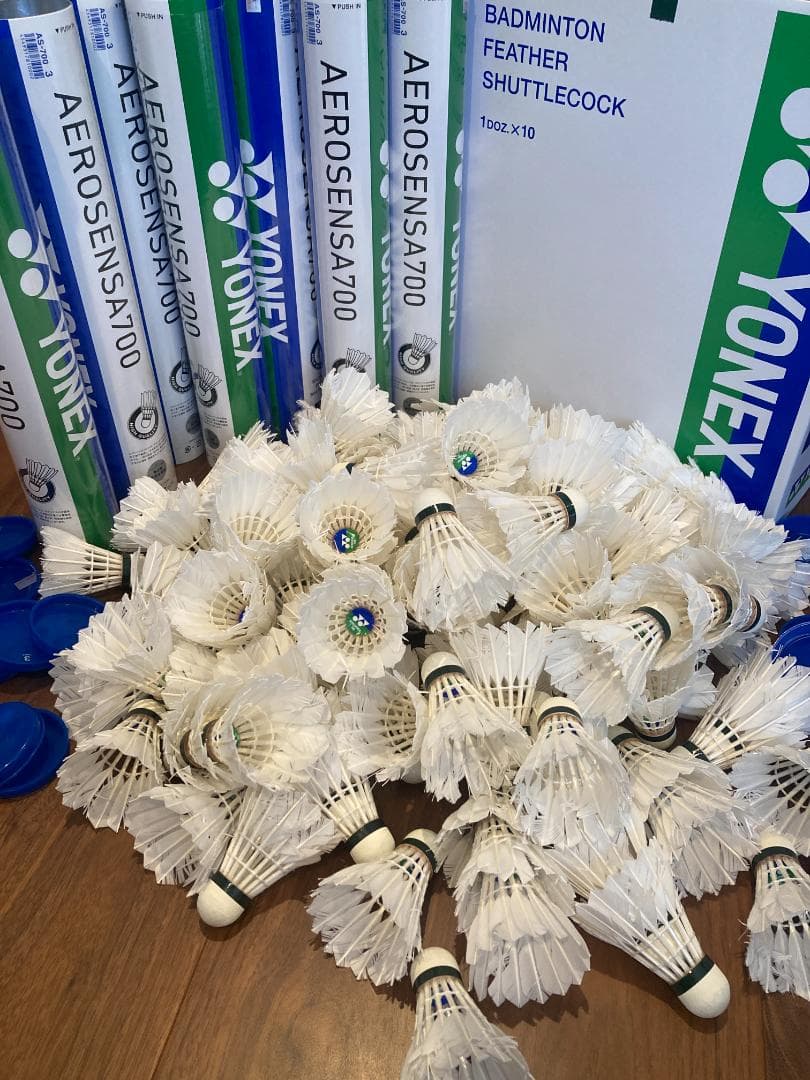バドミントン　エアロセンサ700　中古シャトル　120個