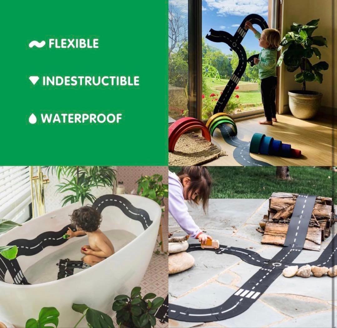 way to play 24ピース　道路マット　おもちゃ 美品