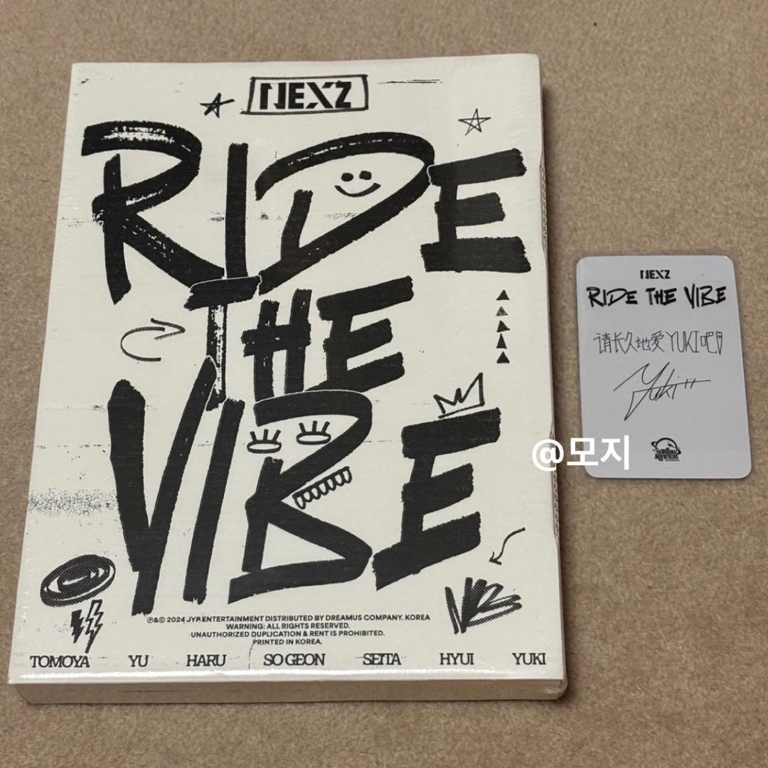 NEXZ star ユウキ 未開封アルバム Ridethevibe