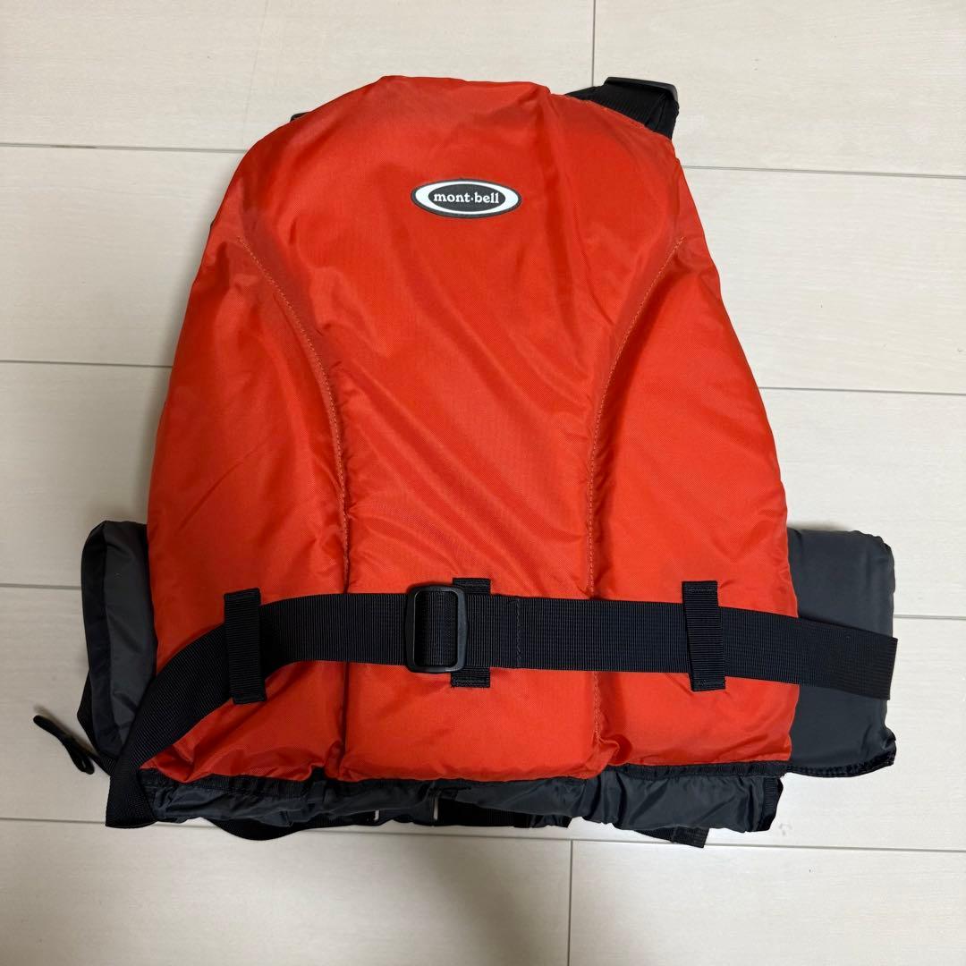 mont-bell ライフジャケット オレンジ