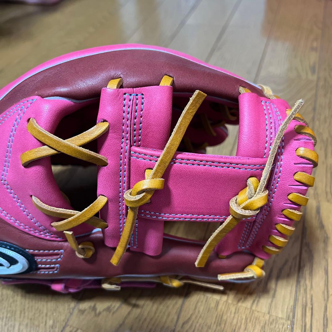 asicsアシックス　BGA75A 右投げ用　軟式ボールセット