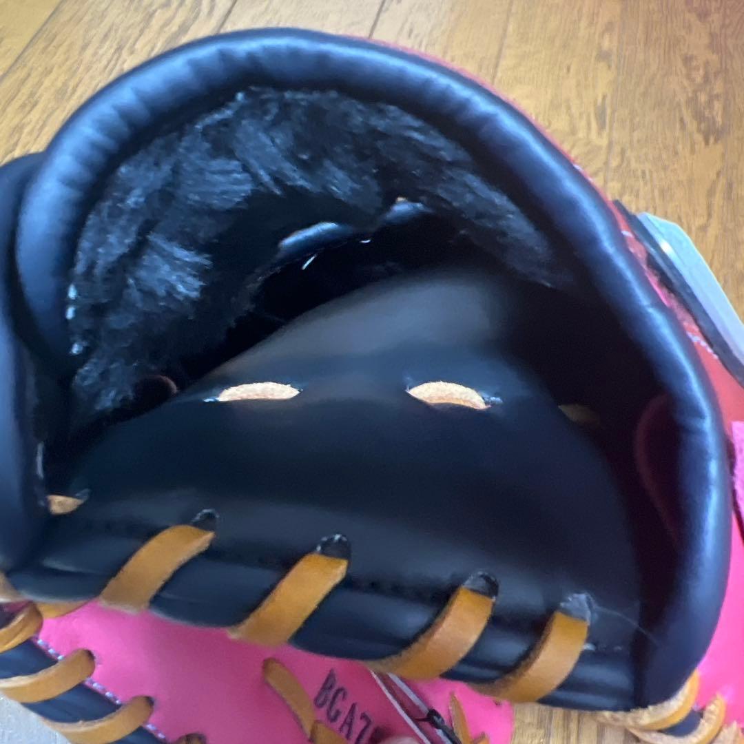 asicsアシックス　BGA75A 右投げ用　軟式ボールセット