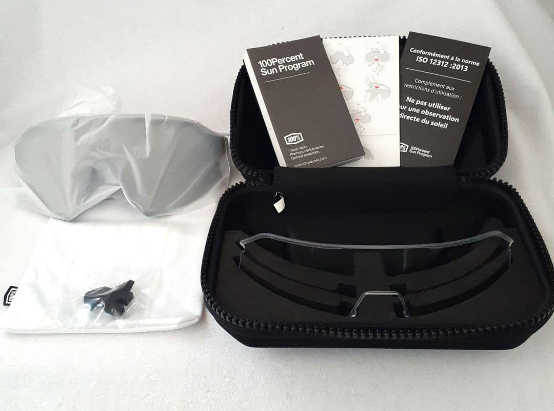 最新版 100% S3 ブラック ソフトゴールド ワンハンドレッド サングラス