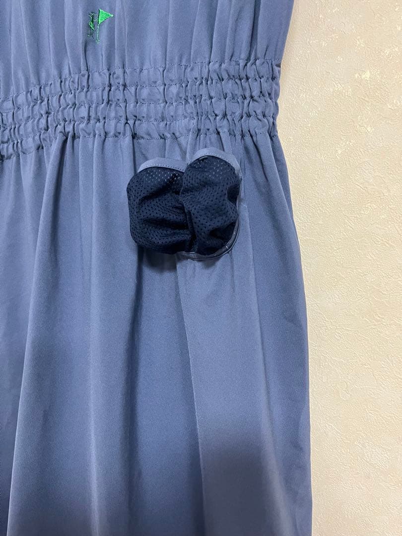 TMG ティー エム ジー ウエストタックワンピース ゴルフ ワンピース M