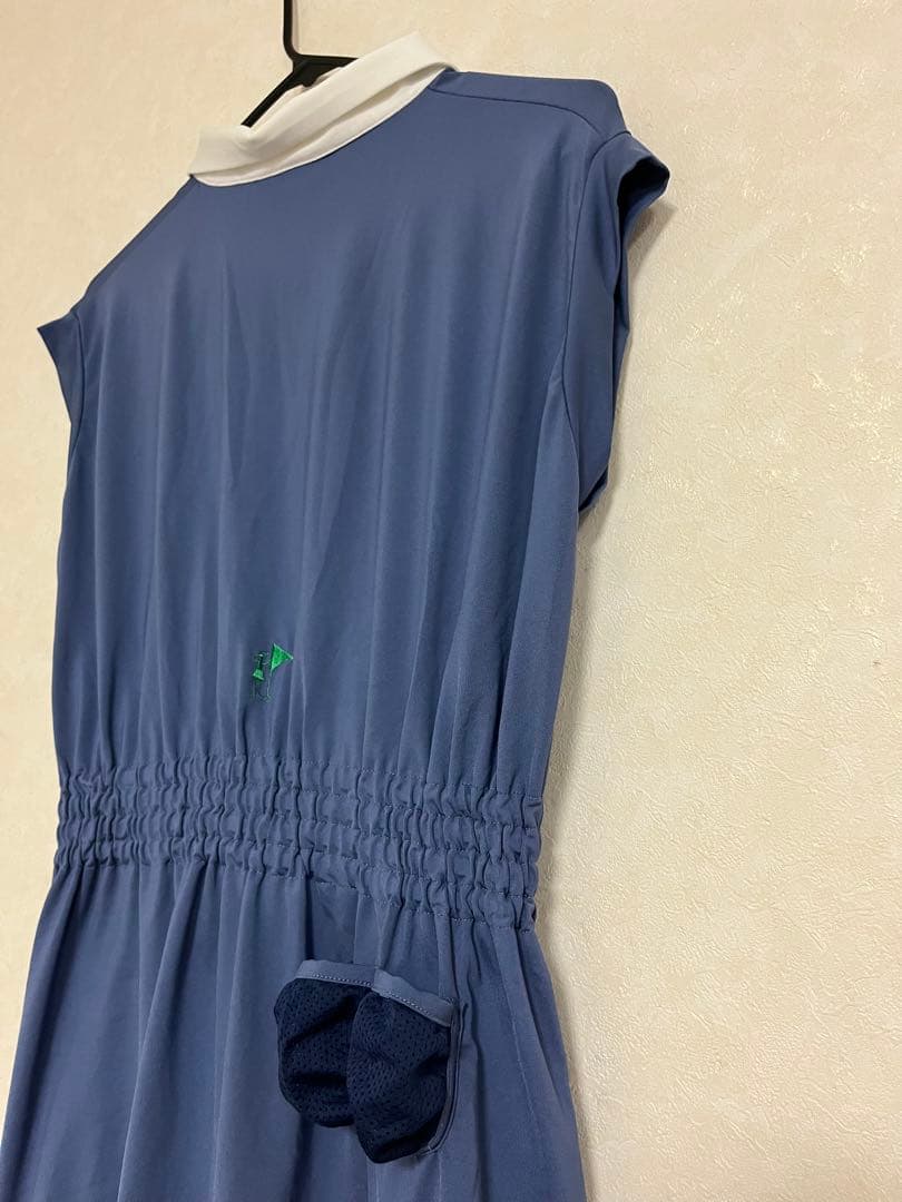 TMG ティー エム ジー ウエストタックワンピース ゴルフ ワンピース M