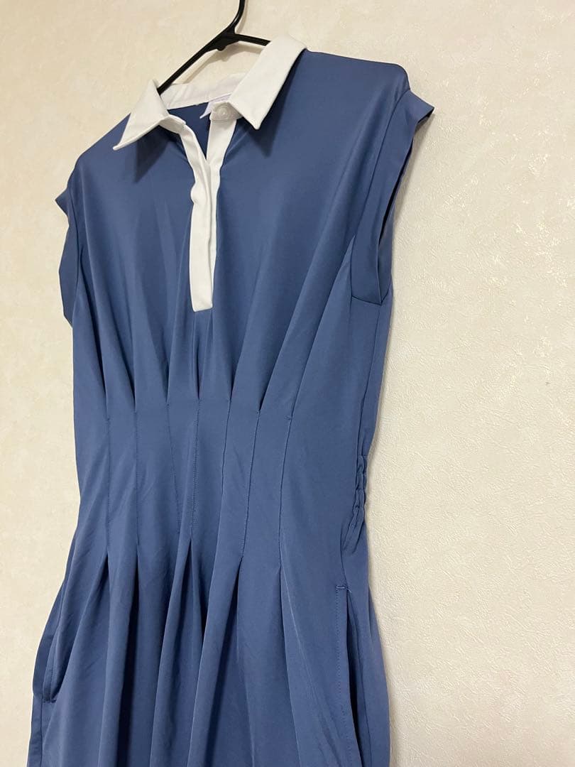 TMG ティー エム ジー ウエストタックワンピース ゴルフ ワンピース M