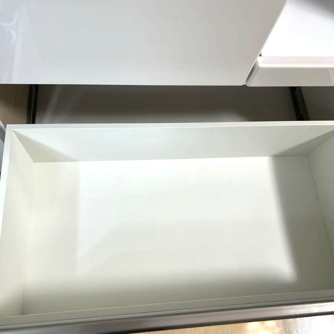 ニトリ　キッチンカウンターアルミナ2 120CTホワイト