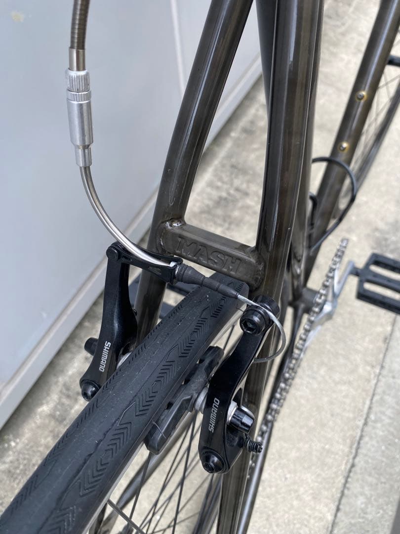 こうすけ Mサイズ mash steel 700c 競輪 ブルーラグ