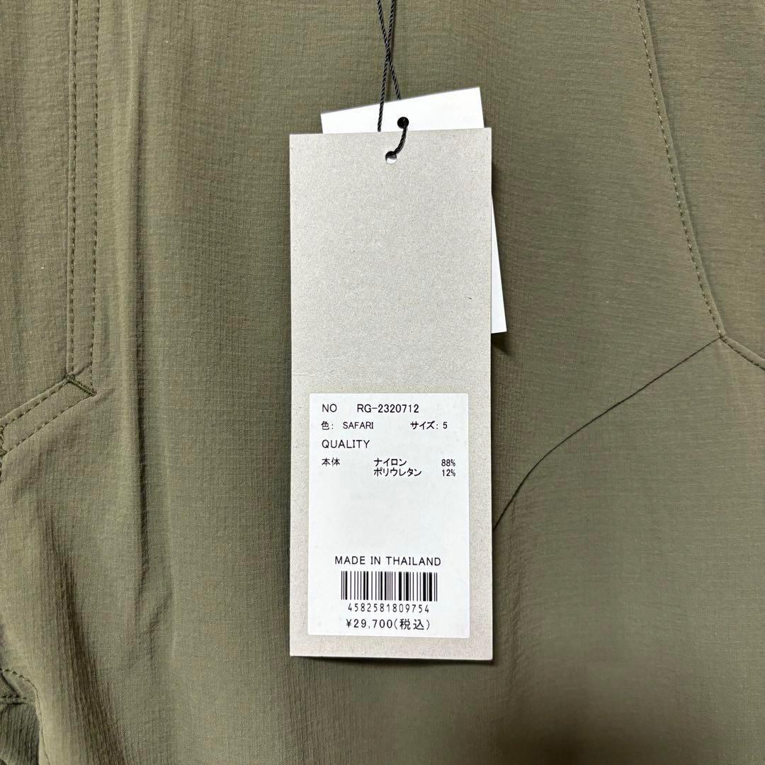新品 ラッセルノ ゴルフ ストレッチ カーゴ ロングパンツ サファリ L 5