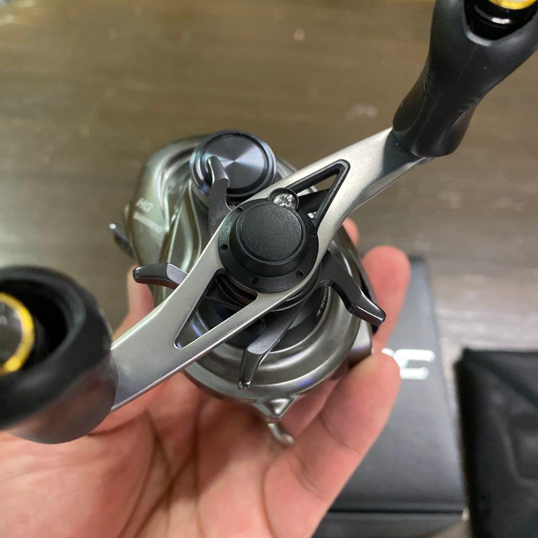 シマノ(SHIMANO) ベイトリール 15 メタニウム DC HG右 キズあり