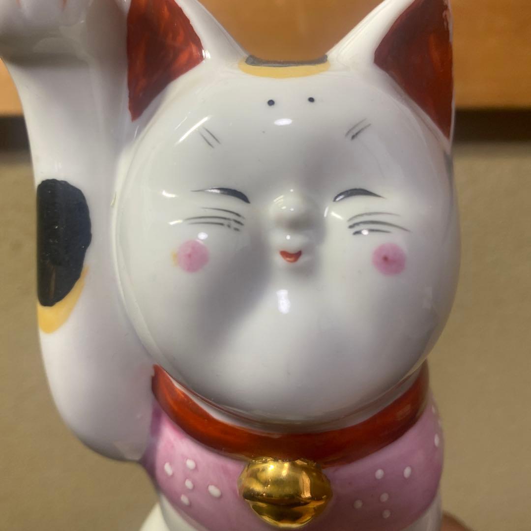 お福さん招き猫