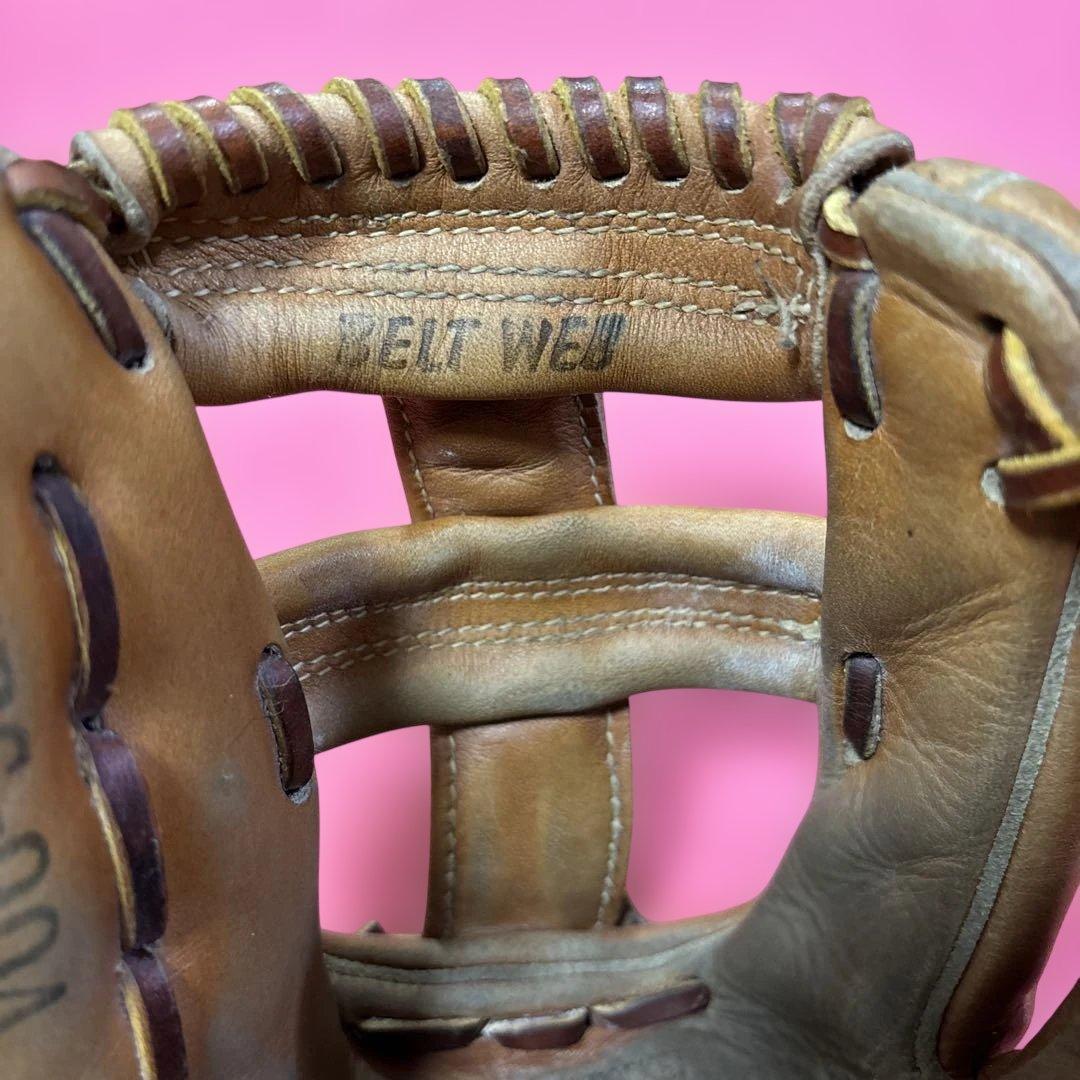 ZETT硬式グラブ 王冠ラベル ビンテージ