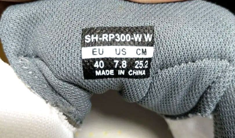 SHIMANO ビンディングシューズ ホワイト サイズ25.2cm