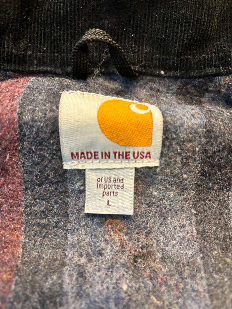 [USA製] Carhartt Detroit J001 BLK