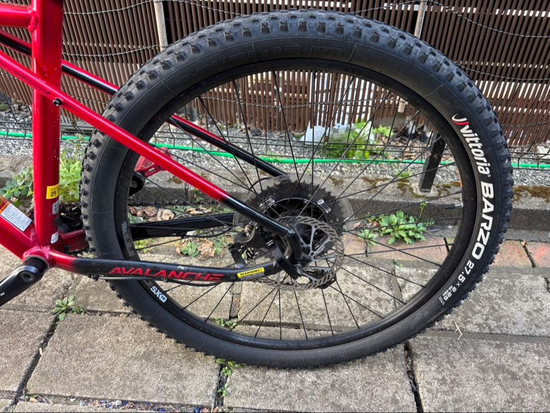2025年式 Avalanche GT マウンテンバイク　中古