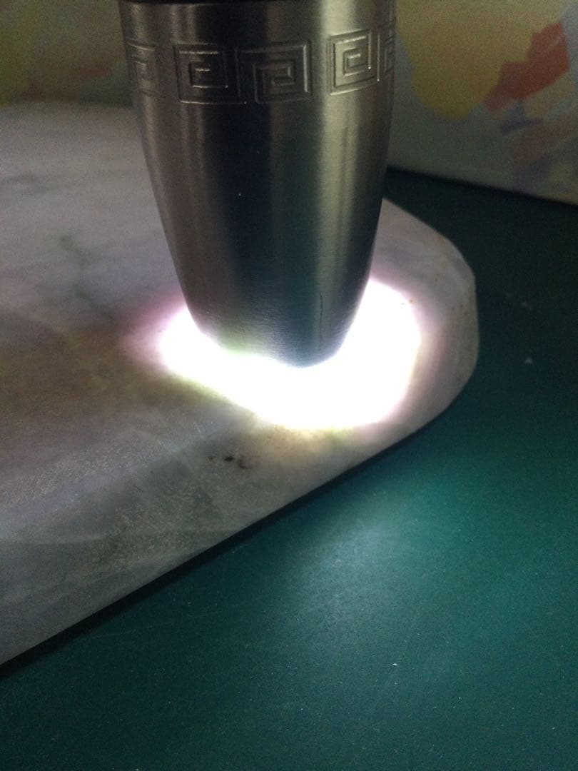 糸魚川翡翠ラベンダー原石　高透過　極上品　約1.4Kg 水晶　観賞石