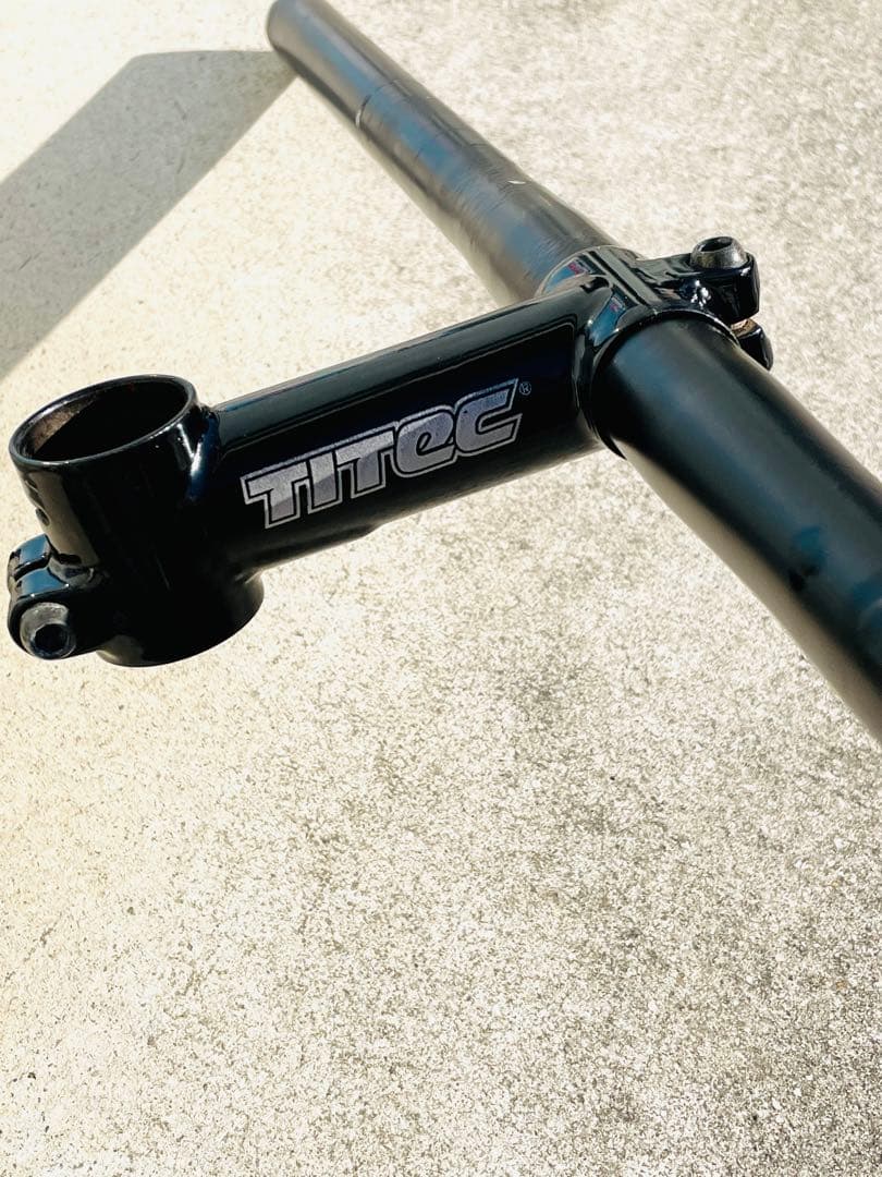 レア　TITEC ブラック ステム　ハンドルセット　オールドマウンテンなどに