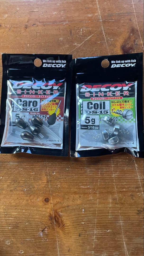 アジングワーム、ジグヘッド、その他