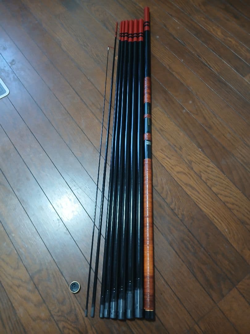 がま鮎V-Ⅱ 硬中硬 100 鮎竿