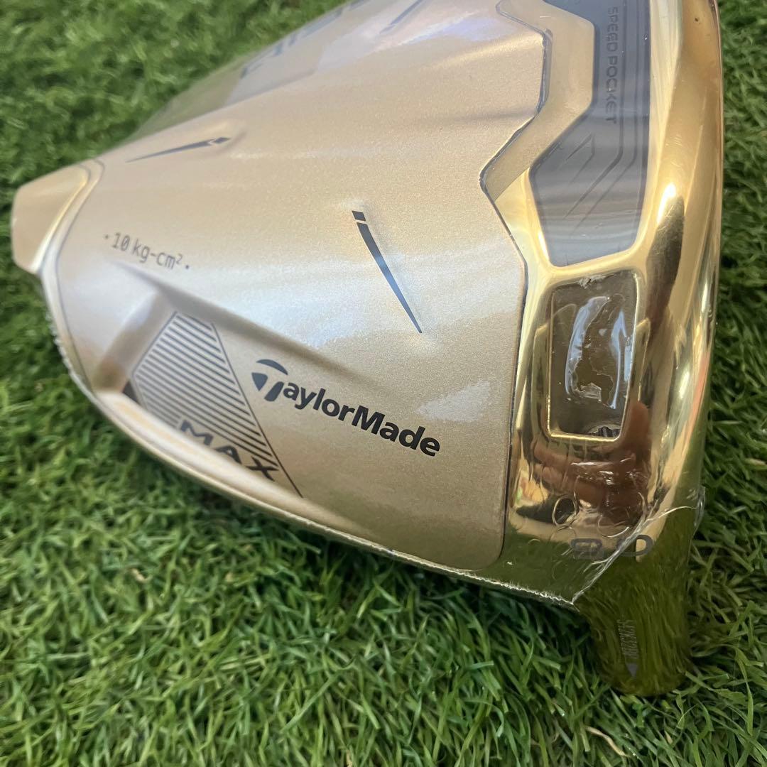 テーラーメイド Qi35 MAXデザイナーシリーズ ゴールド　ドライバー　ヘッド