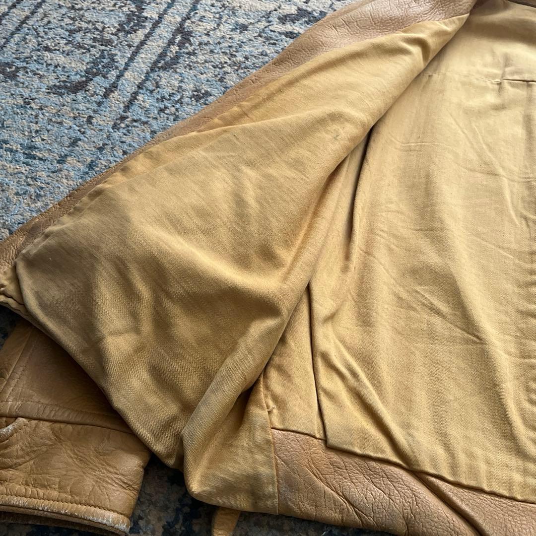 30s レザー スポーツジャケット ディアスキン スポジャケ 検 40s 50s