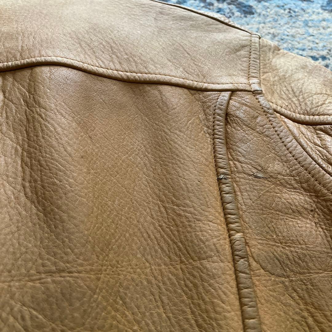 30s レザー スポーツジャケット ディアスキン スポジャケ 検 40s 50s