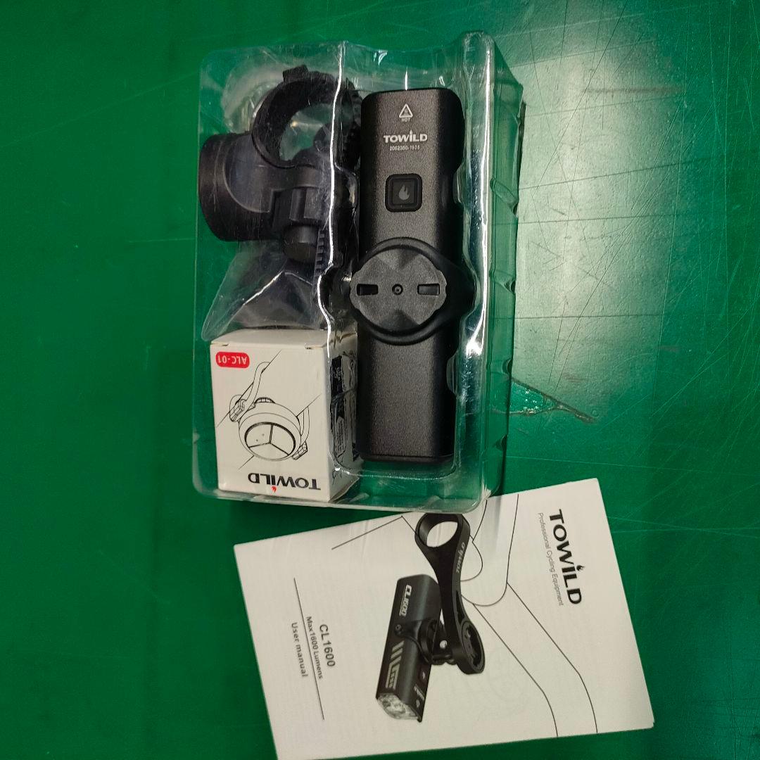 TOWID 1600ルーメン リモコン付　自転車ヘッドライト　cl1600