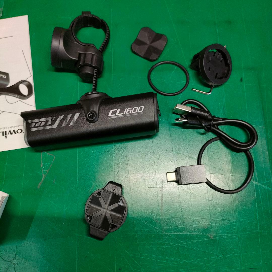 TOWID 1600ルーメン リモコン付　自転車ヘッドライト　cl1600