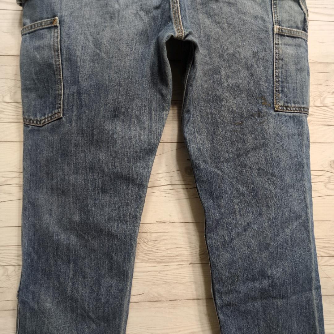 雰囲気抜群✨カーハートダブルニー ペインターパンツ デニム W36 ボロフェード