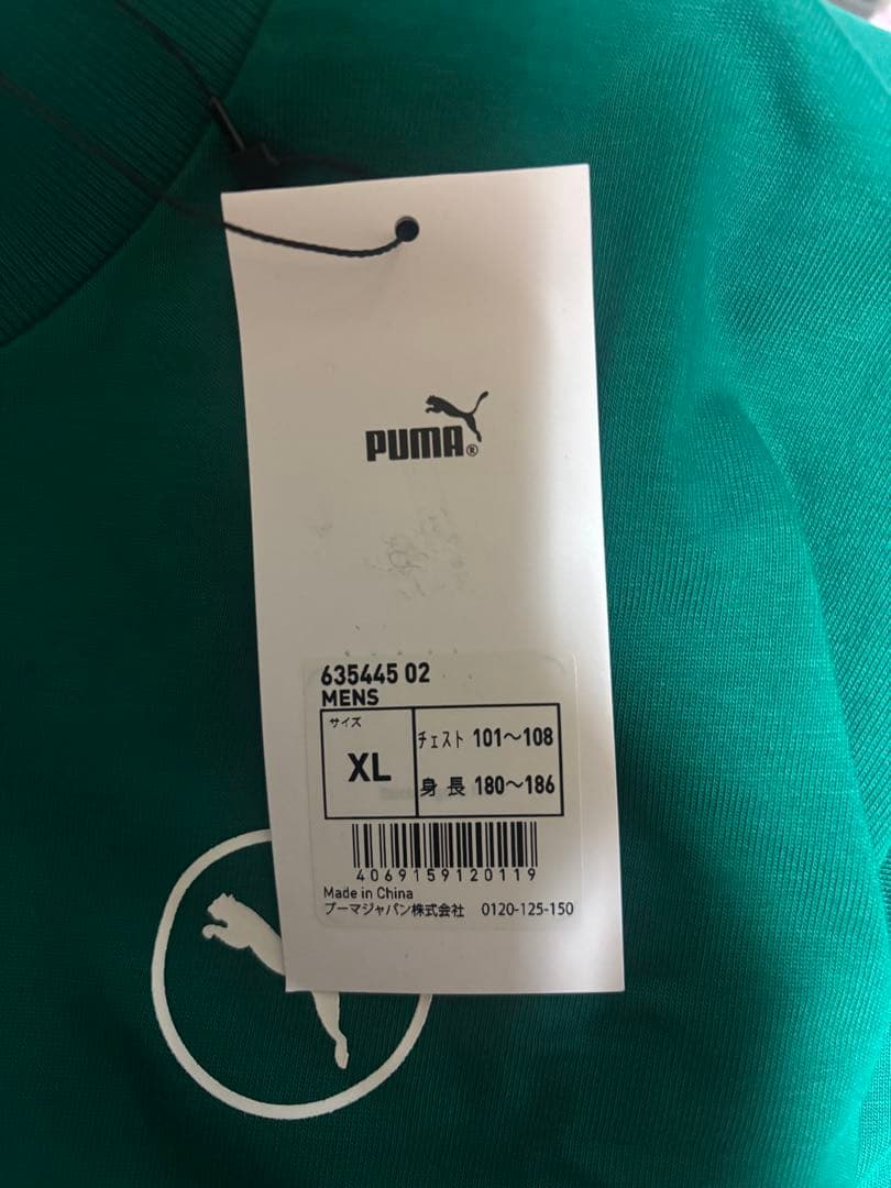 【新品】プーマ ゴルフ × テングラム 限定コラボ Tシャツ グリーン　XL