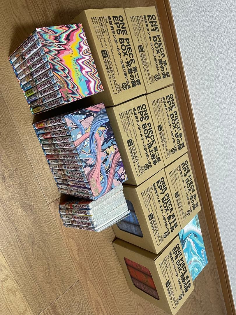 ONE PIECE BOX EP1〜10セット ~108巻まで