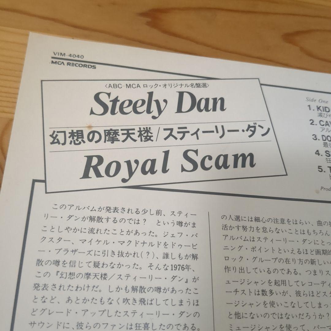 幻想の摩天楼 STEELY DAN スティーリーダン レコード VIM-4040