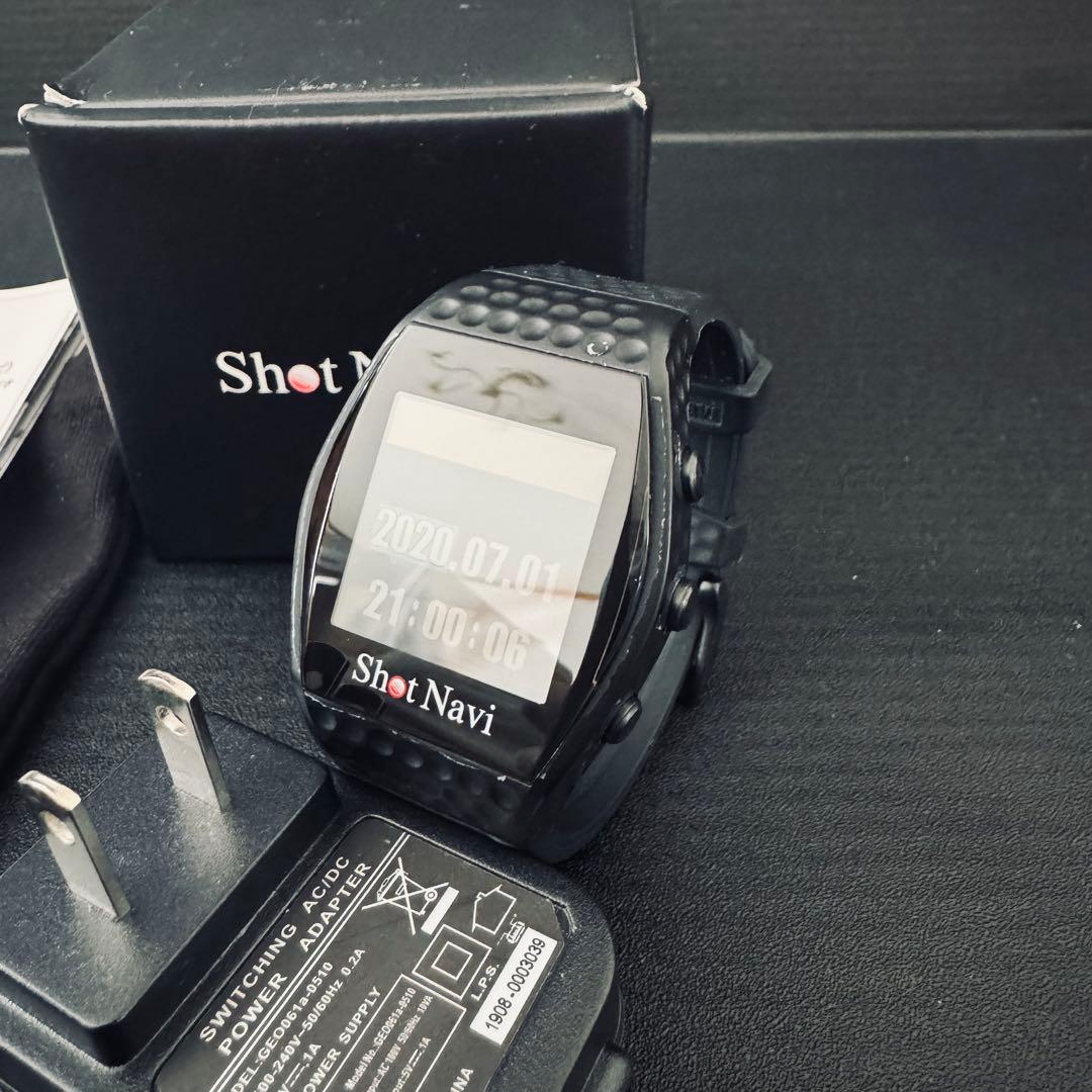 【美品】ShotNavi INFINITY ゴルフGPSウォッチ