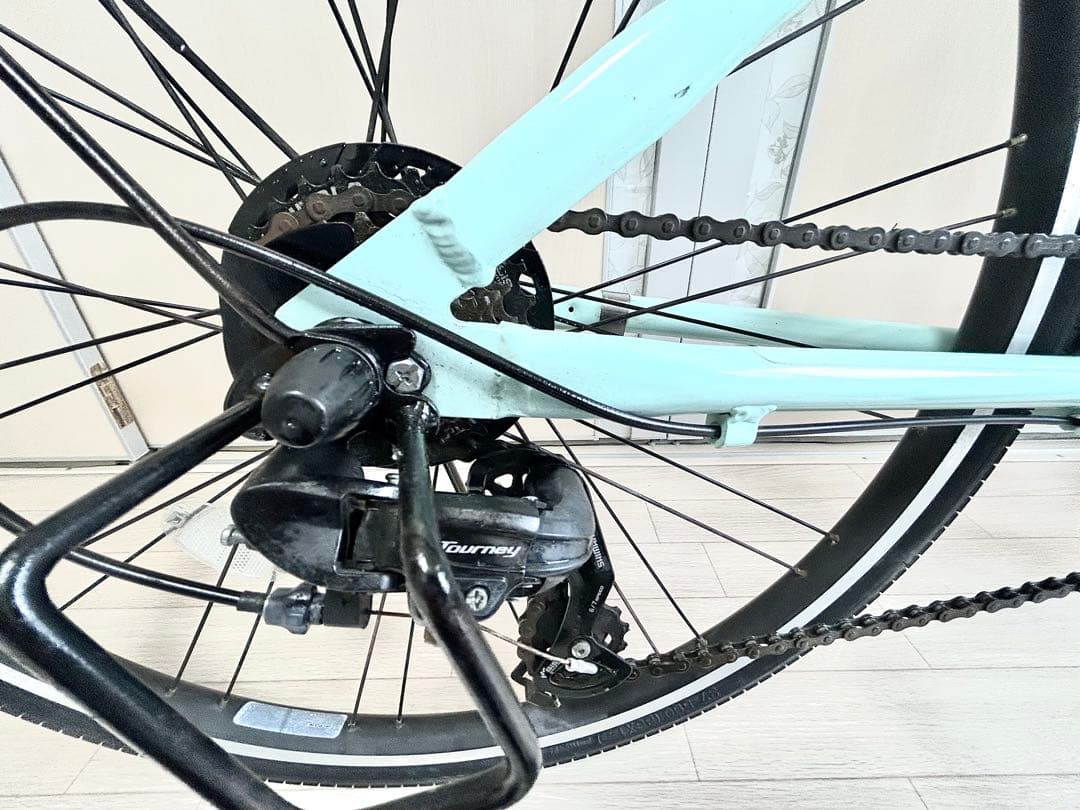 お手渡し希望　ブリヂストン　シュライン　26インチ 籐風バスケット付