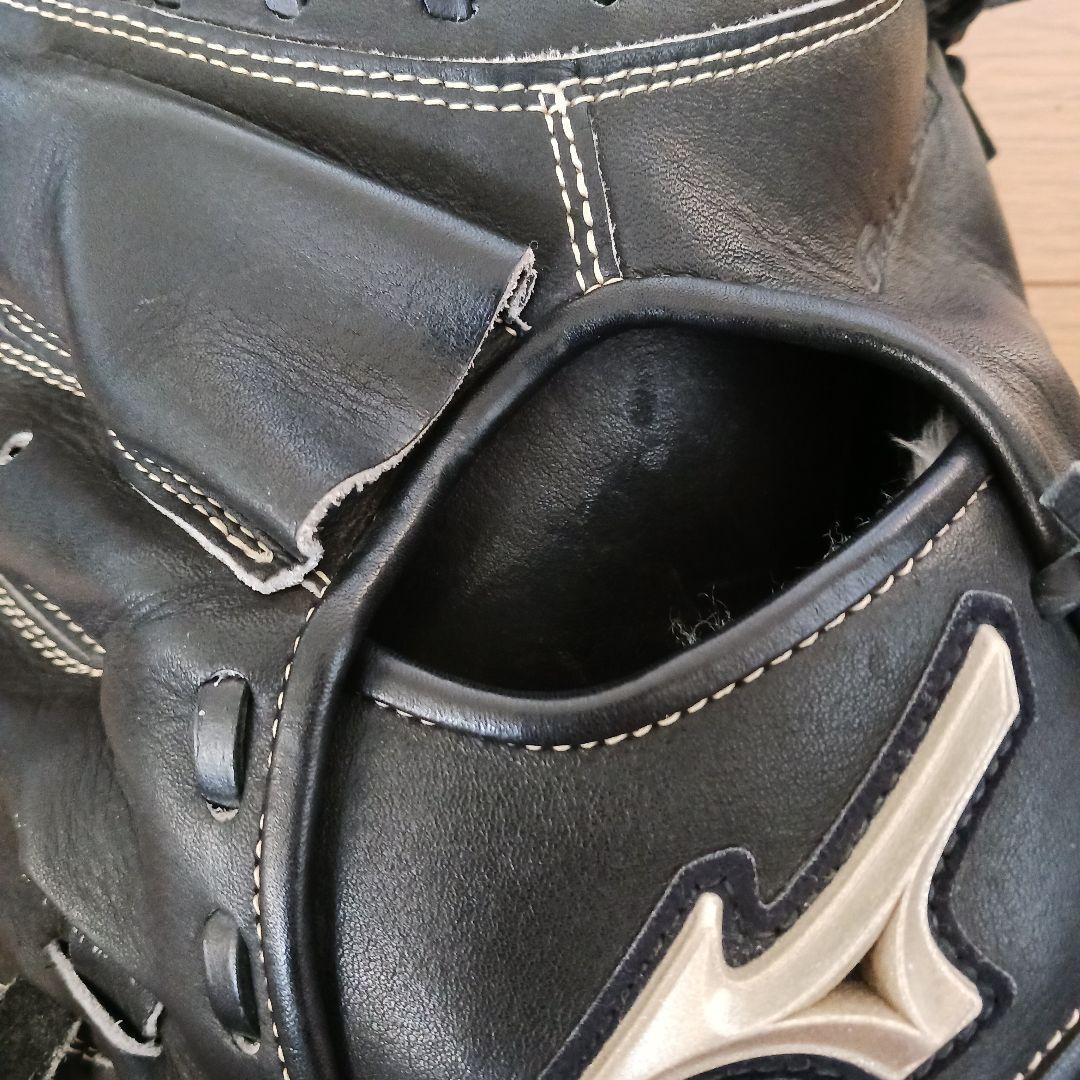 【美品】Mizuno　Global Elite　軟式　キャッチャーミット
