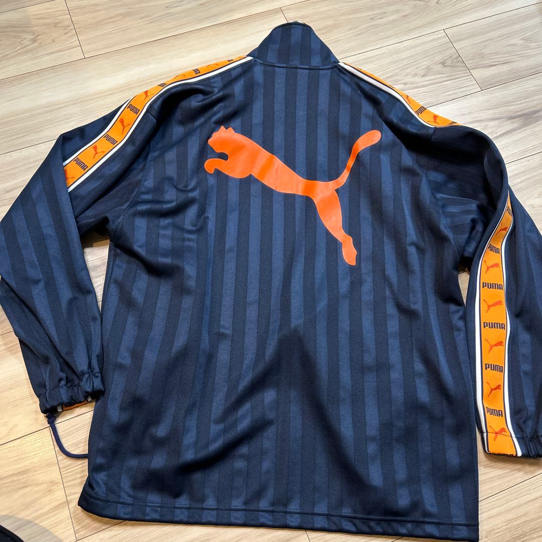 【美品】 PUMA ジャージ セットアップ トレーニングウェア☆オレンジ