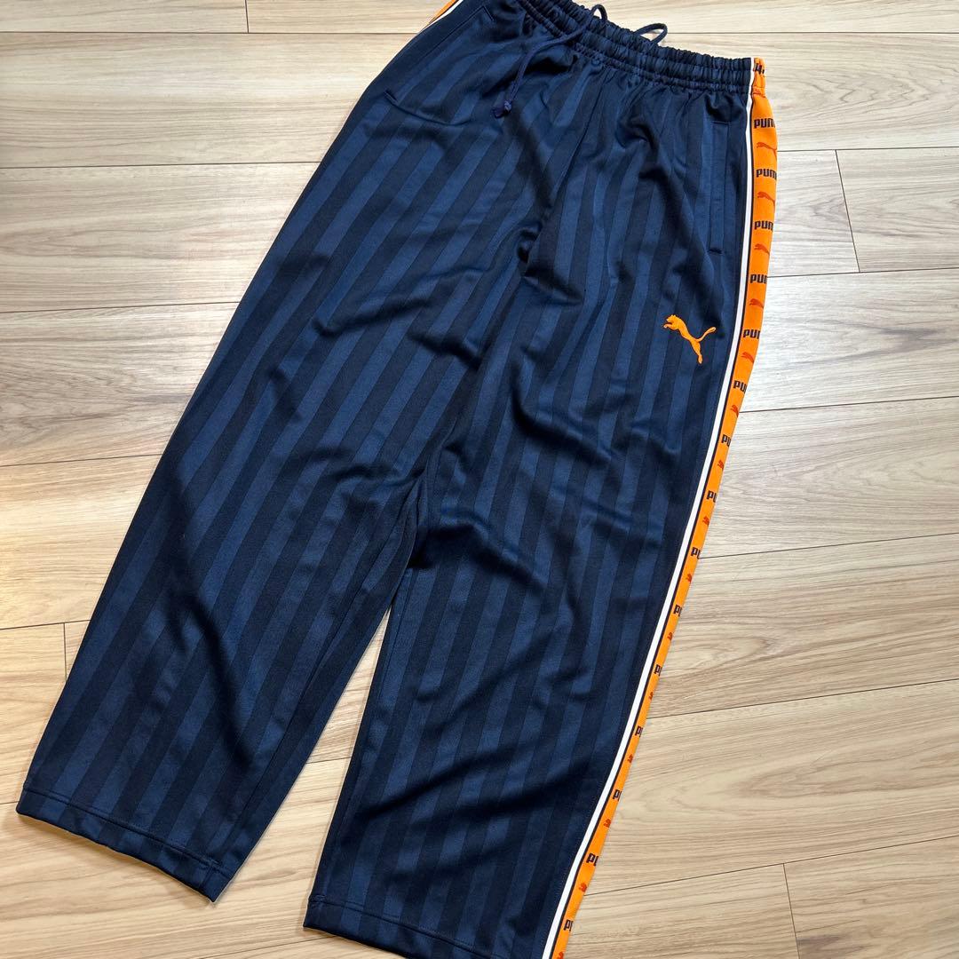 【美品】 PUMA ジャージ セットアップ トレーニングウェア☆オレンジ