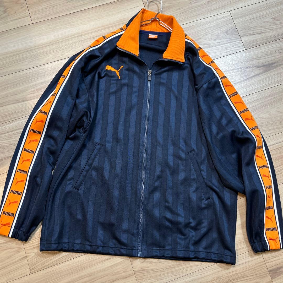 【美品】 PUMA ジャージ セットアップ トレーニングウェア☆オレンジ