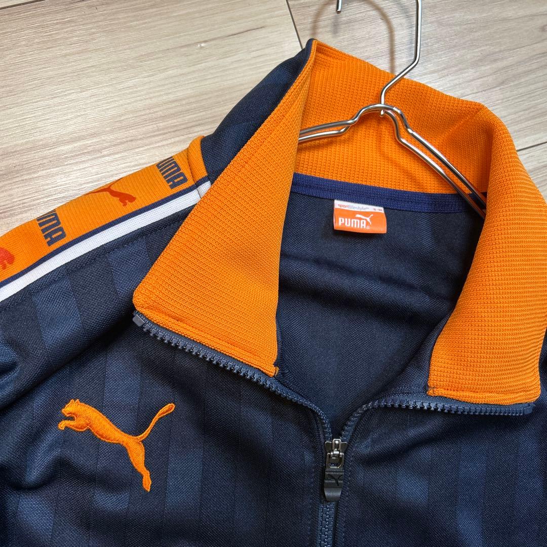 【美品】 PUMA ジャージ セットアップ トレーニングウェア☆オレンジ