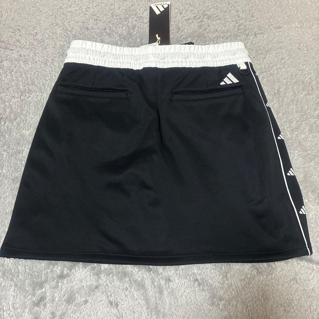 【新品】アディダス M ゴルフセットアップ 保温ポロシャツ ＆ フリーススカート