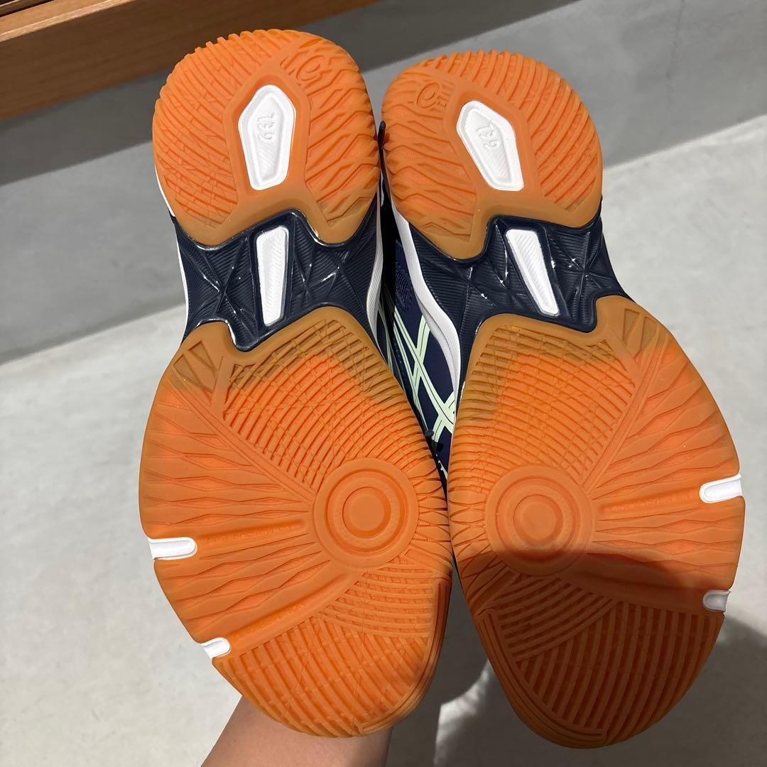 ASICS バレーボールシューズ ネイビー