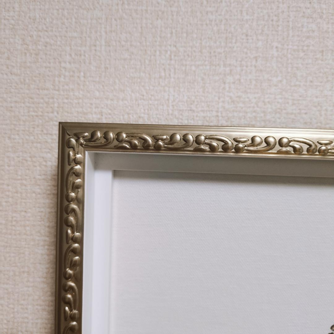 アートパネル シャネル CHANEL Mサイズ オマージュ シルバー